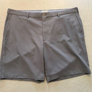 EUC Peter Millar Crown Comfort Gray Performance Golf Shorts 42